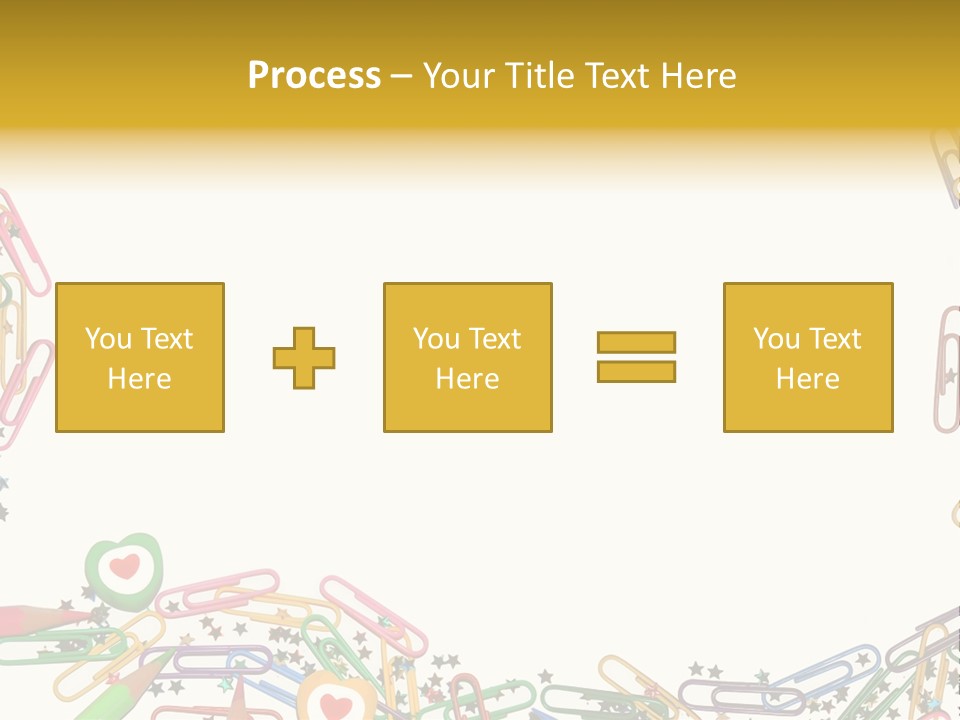 Secretary Colored Instrument PowerPoint Template