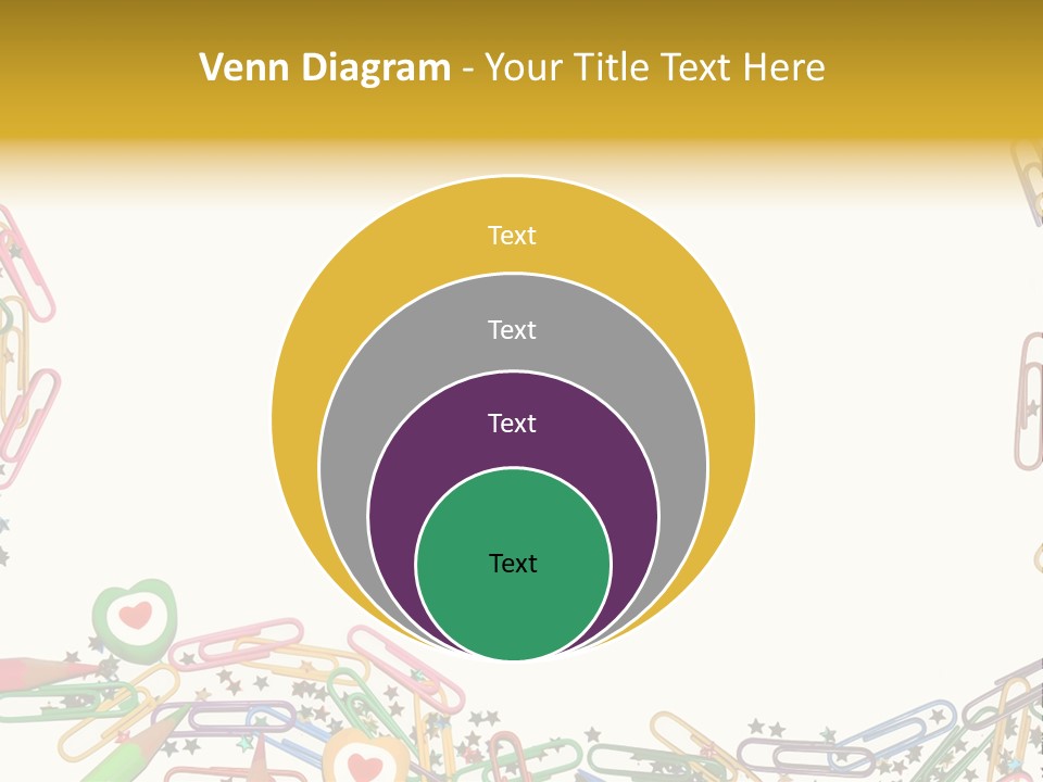 Secretary Colored Instrument PowerPoint Template