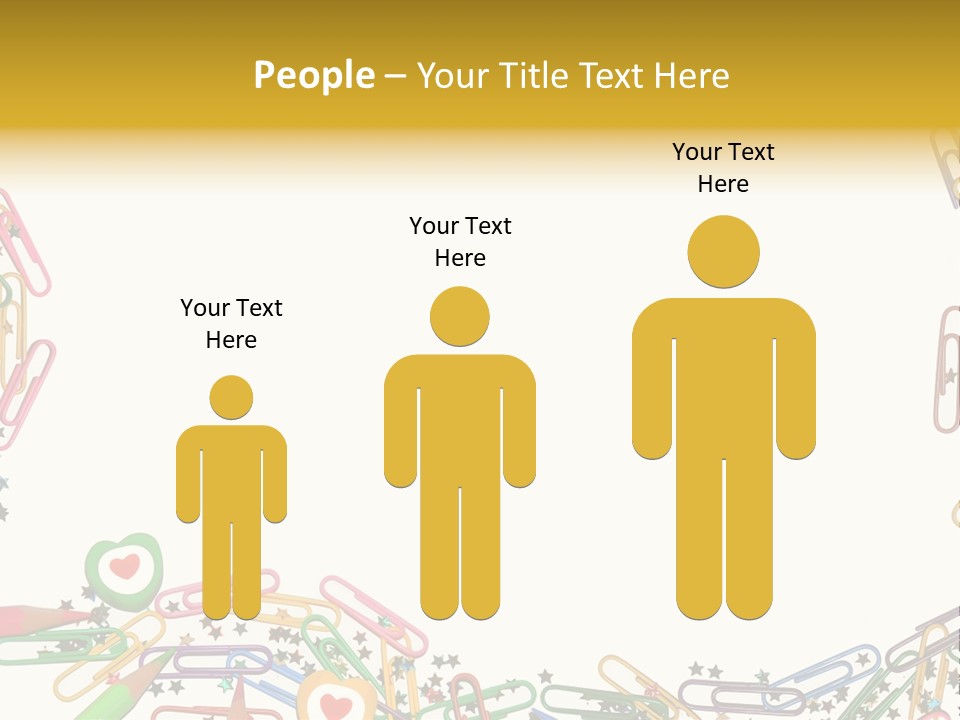 Secretary Colored Instrument PowerPoint Template