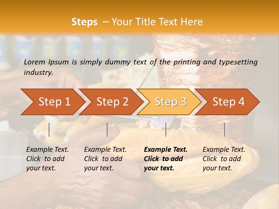 Doner Eat Turkish PowerPoint Template