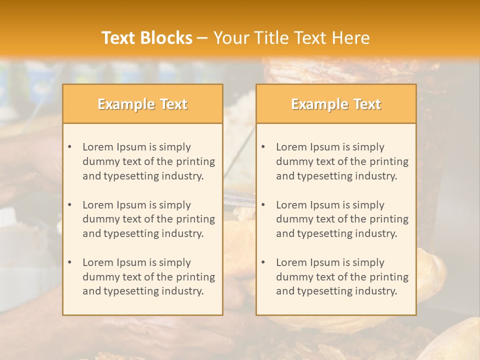 Doner Eat Turkish PowerPoint Template