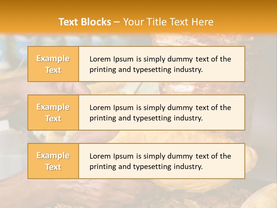 Doner Eat Turkish PowerPoint Template