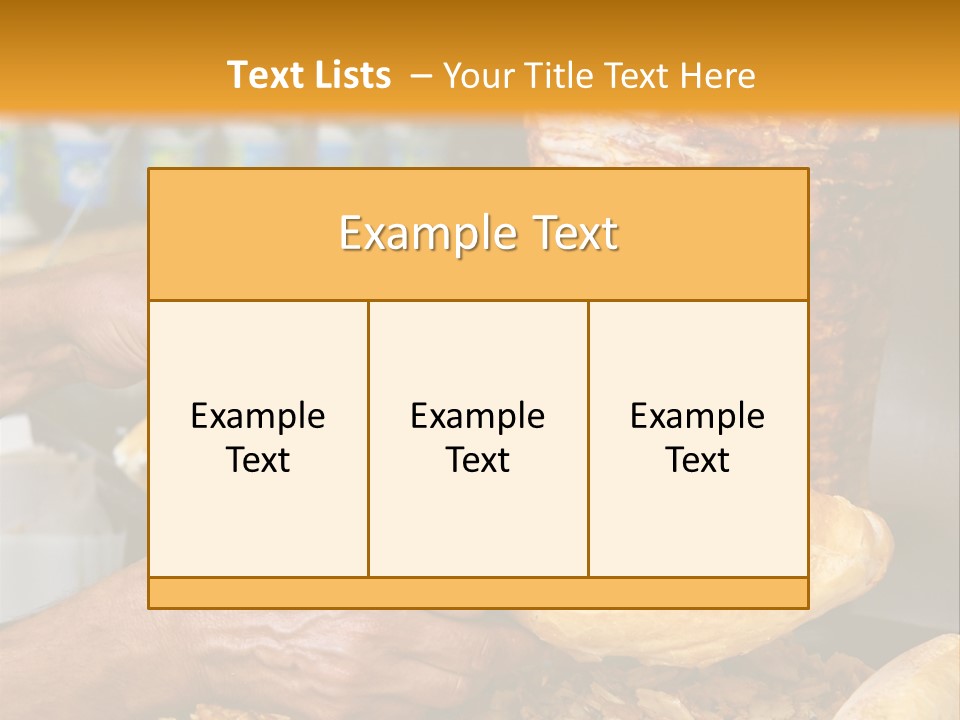 Doner Eat Turkish PowerPoint Template