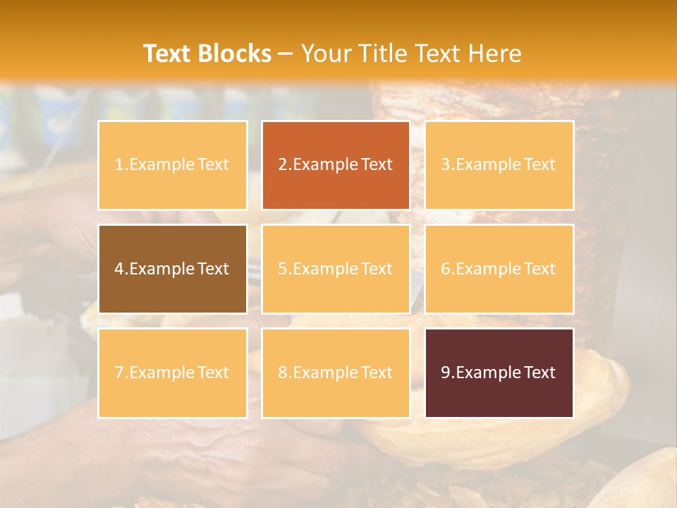 Doner Eat Turkish PowerPoint Template