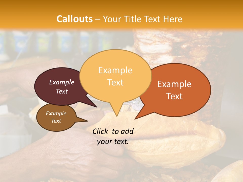 Doner Eat Turkish PowerPoint Template