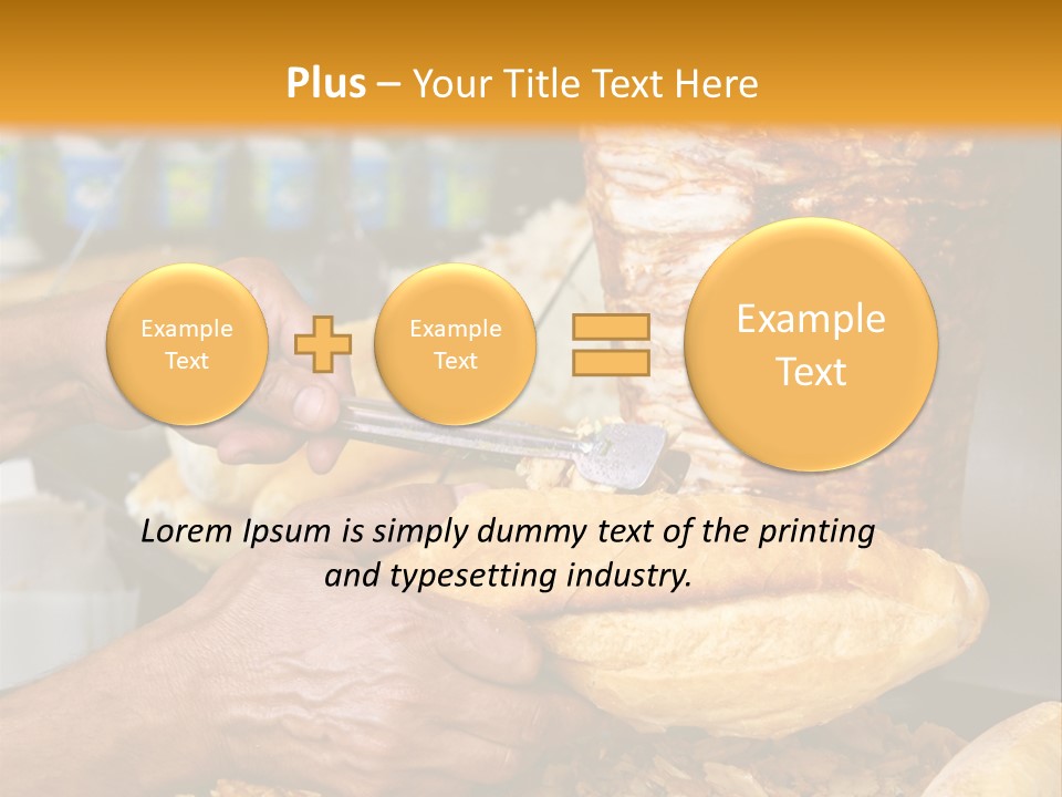Doner Eat Turkish PowerPoint Template