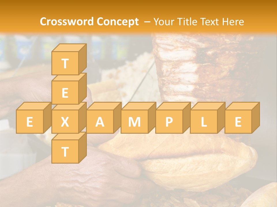 Doner Eat Turkish PowerPoint Template