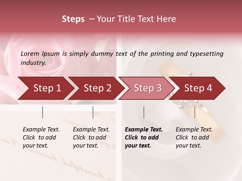 Letter Gold Collection PowerPoint Template