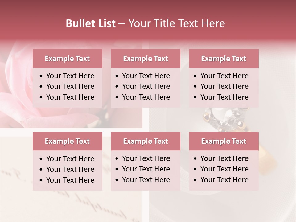 Letter Gold Collection PowerPoint Template