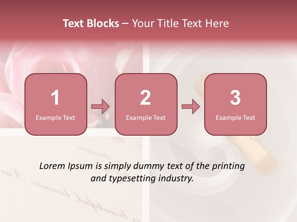 Letter Gold Collection PowerPoint Template