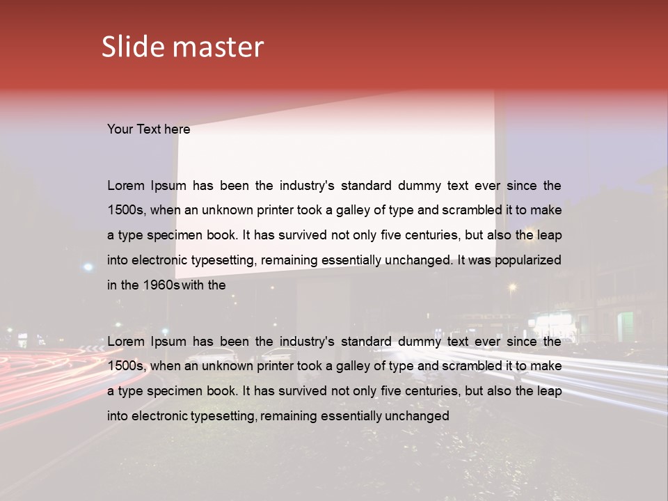 Background Dashboard Heaven PowerPoint Template
