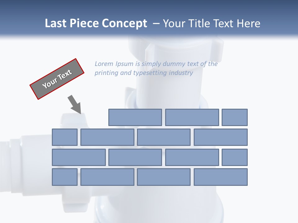 Repairing Plastic Material PowerPoint Template