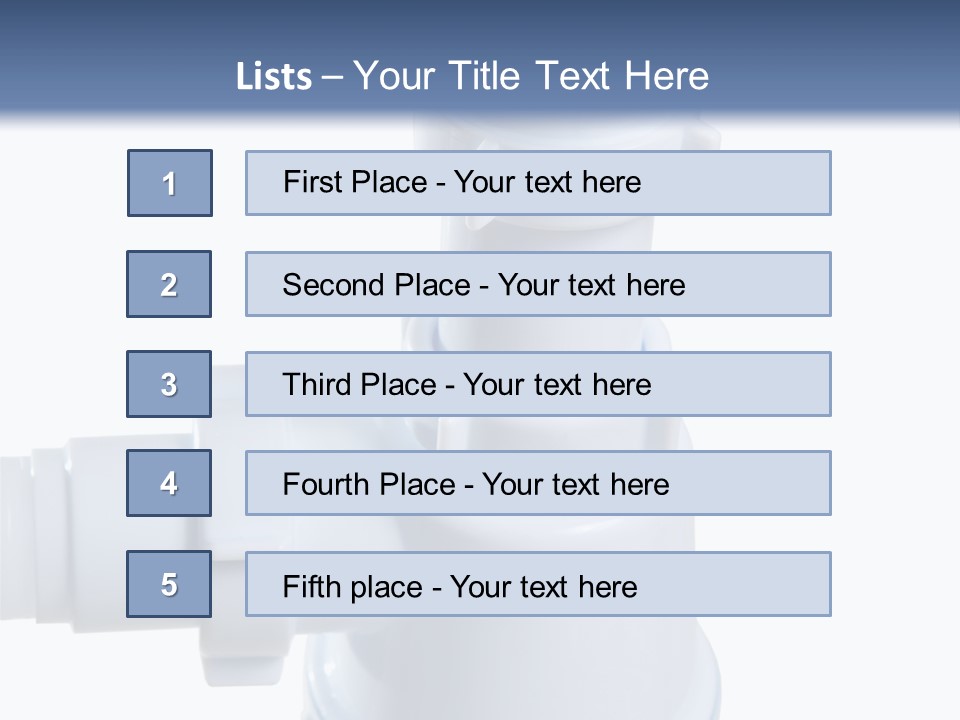 Repairing Plastic Material PowerPoint Template