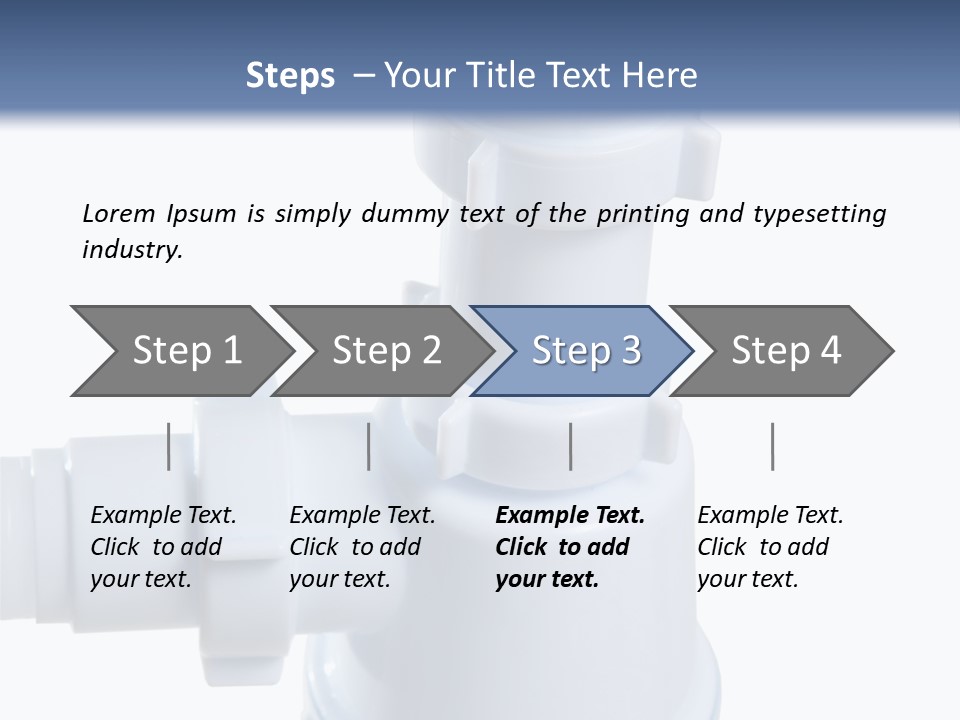 Repairing Plastic Material PowerPoint Template