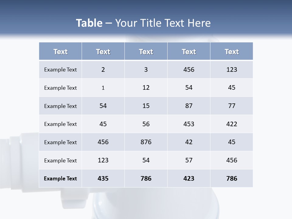 Repairing Plastic Material PowerPoint Template