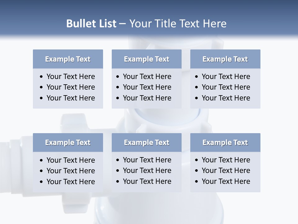 Repairing Plastic Material PowerPoint Template