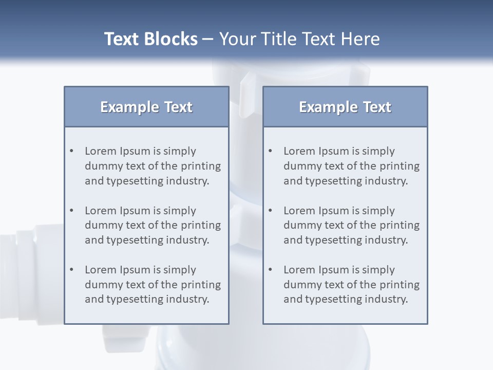 Repairing Plastic Material PowerPoint Template