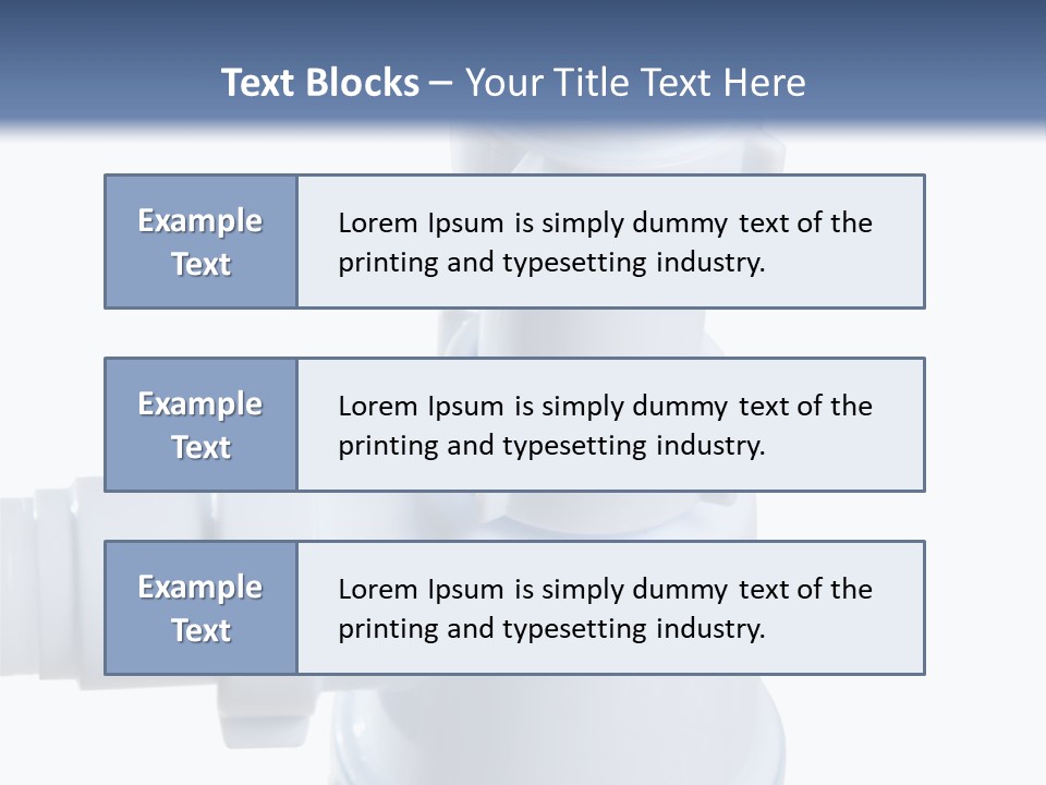 Repairing Plastic Material PowerPoint Template