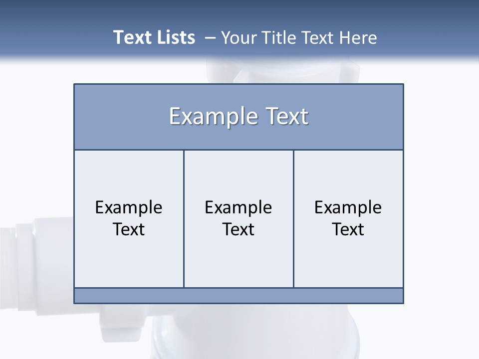 Repairing Plastic Material PowerPoint Template