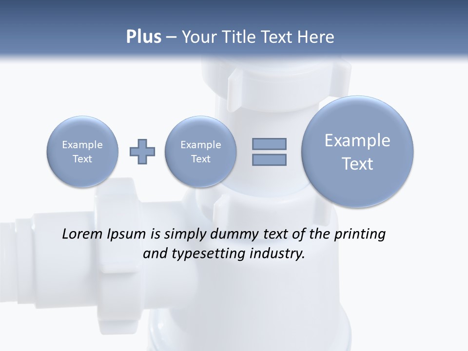 Repairing Plastic Material PowerPoint Template