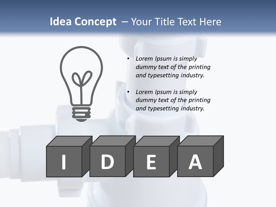Repairing Plastic Material PowerPoint Template