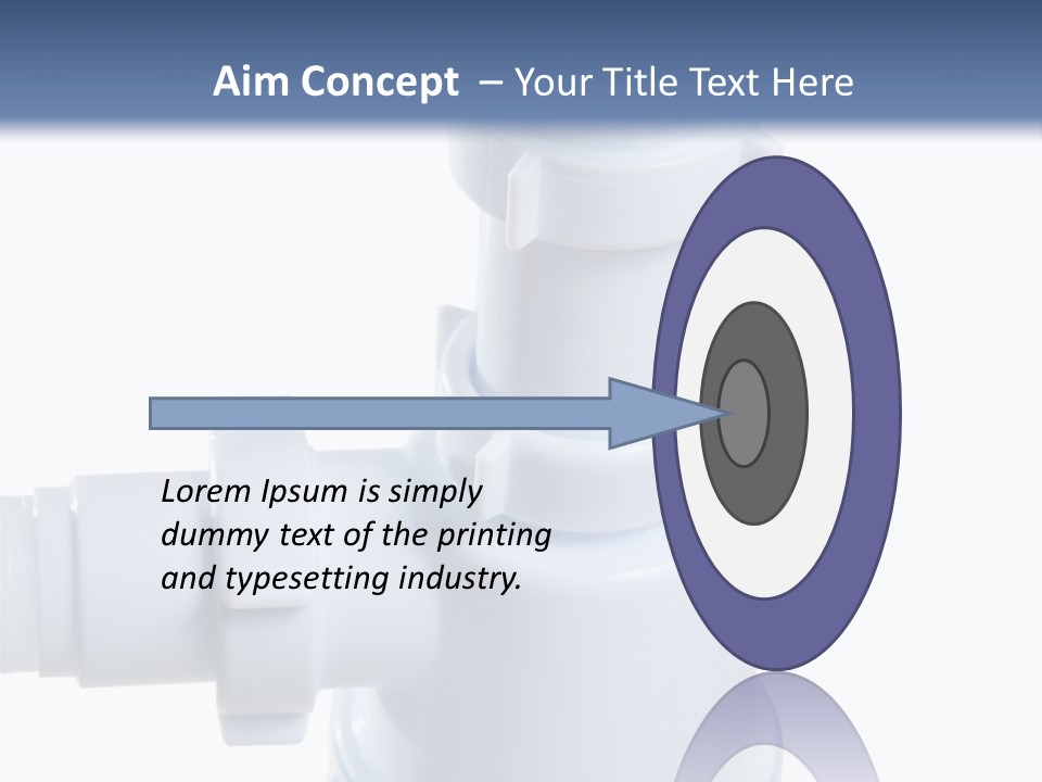 Repairing Plastic Material PowerPoint Template