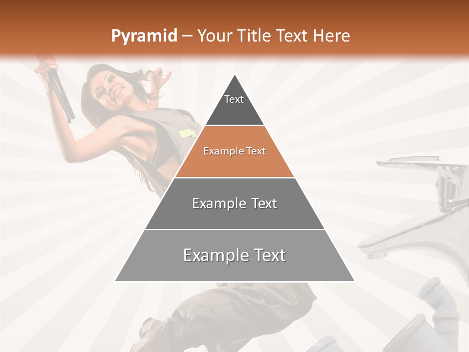 People Dungarees Wrench PowerPoint Template