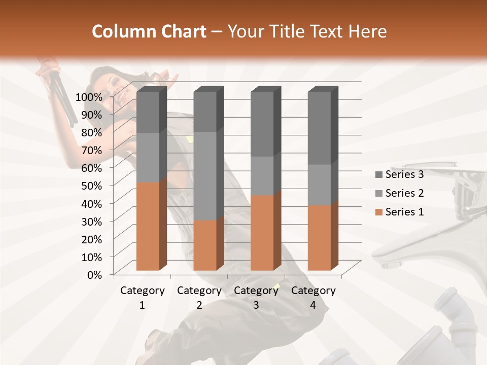 People Dungarees Wrench PowerPoint Template