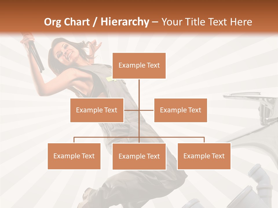 People Dungarees Wrench PowerPoint Template