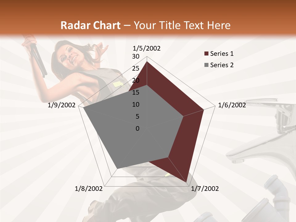 People Dungarees Wrench PowerPoint Template