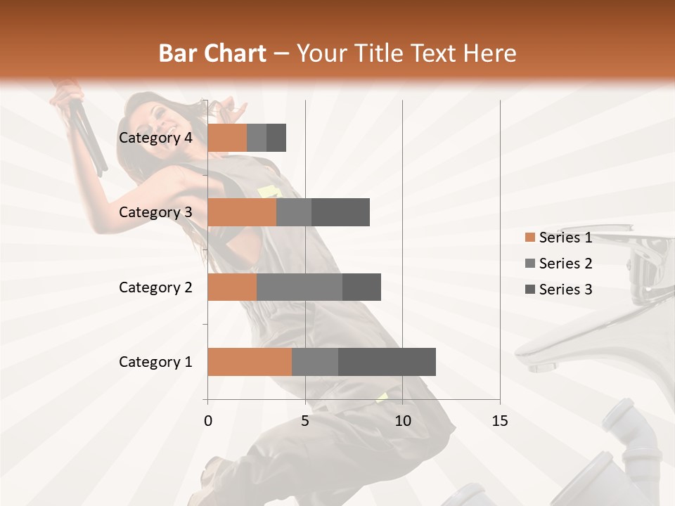 People Dungarees Wrench PowerPoint Template