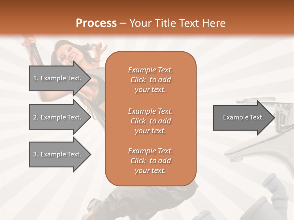 People Dungarees Wrench PowerPoint Template