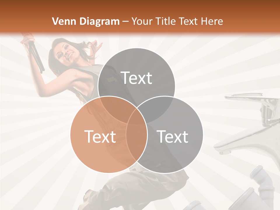 People Dungarees Wrench PowerPoint Template