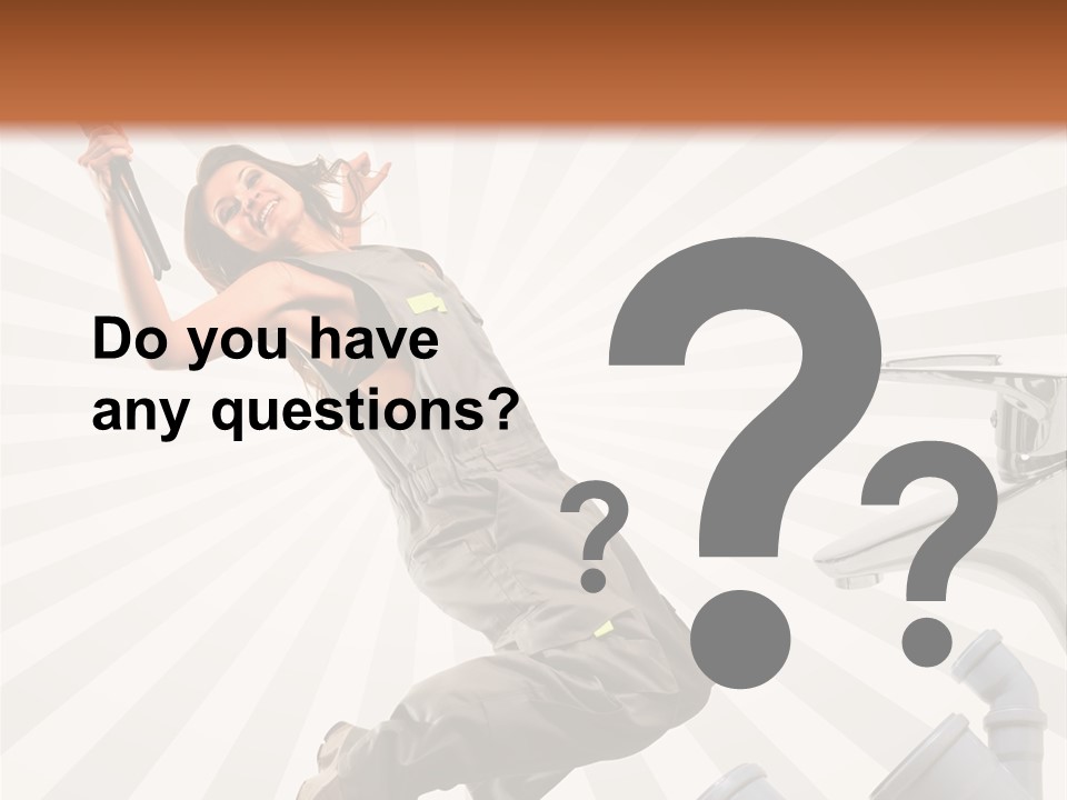 People Dungarees Wrench PowerPoint Template