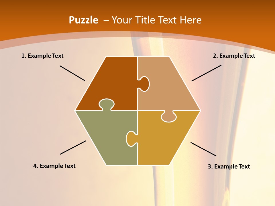 Backlight Object Bubbles PowerPoint Template