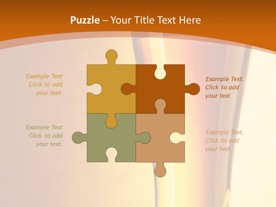 Backlight Object Bubbles PowerPoint Template