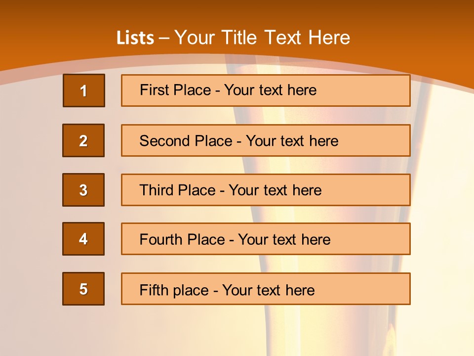 Backlight Object Bubbles PowerPoint Template