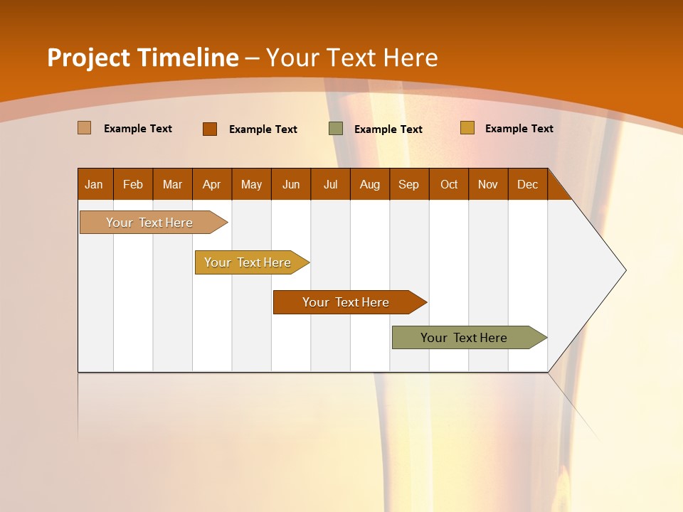 Backlight Object Bubbles PowerPoint Template