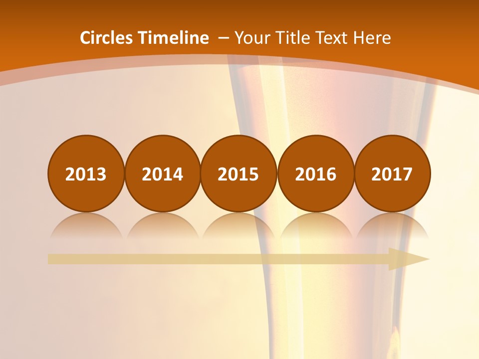 Backlight Object Bubbles PowerPoint Template