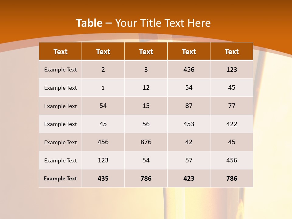 Backlight Object Bubbles PowerPoint Template
