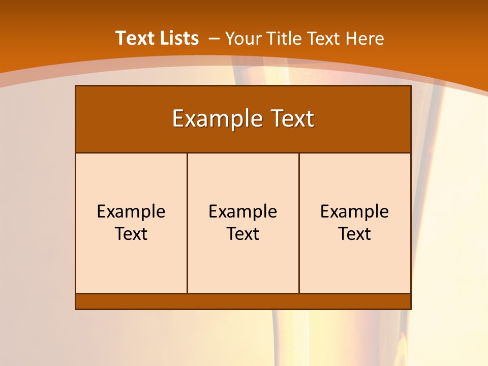 Backlight Object Bubbles PowerPoint Template