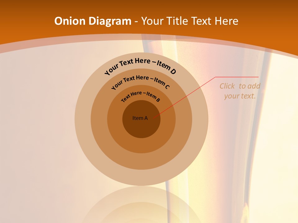 Backlight Object Bubbles PowerPoint Template