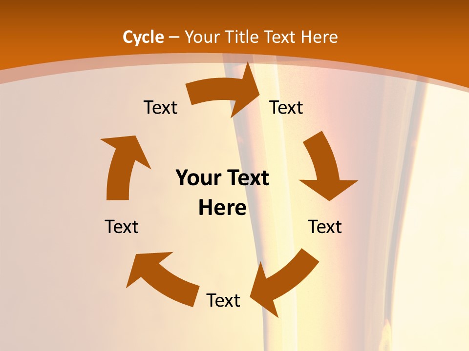 Backlight Object Bubbles PowerPoint Template