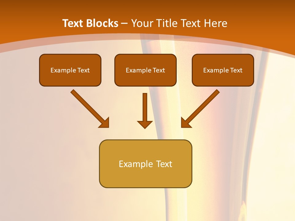 Backlight Object Bubbles PowerPoint Template