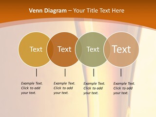Backlight Object Bubbles PowerPoint Template