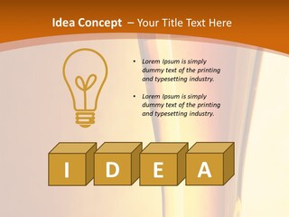 Backlight Object Bubbles PowerPoint Template