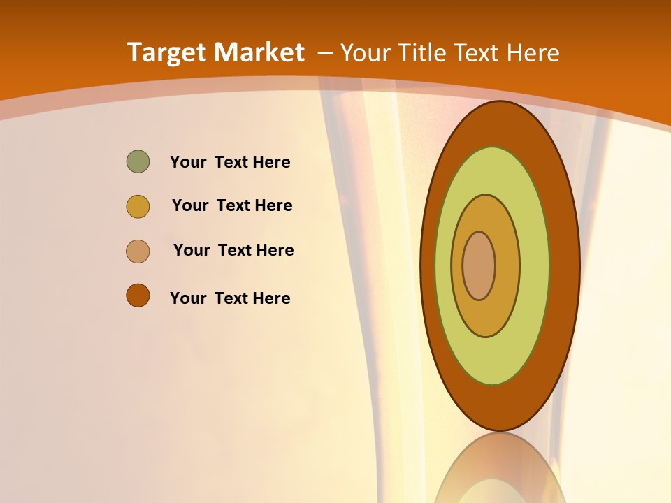 Backlight Object Bubbles PowerPoint Template