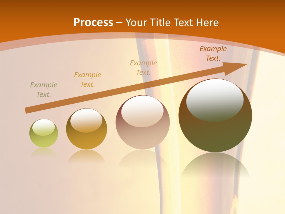 Backlight Object Bubbles PowerPoint Template