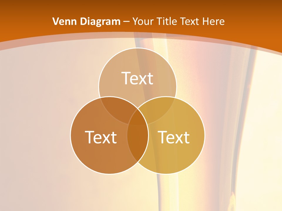 Backlight Object Bubbles PowerPoint Template