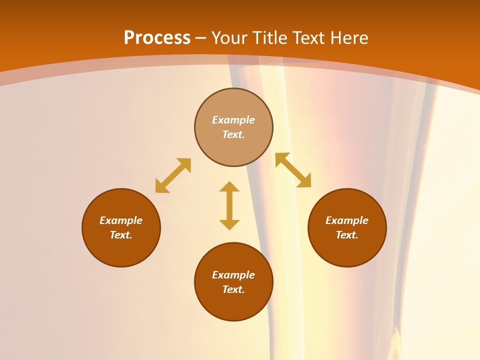 Backlight Object Bubbles PowerPoint Template